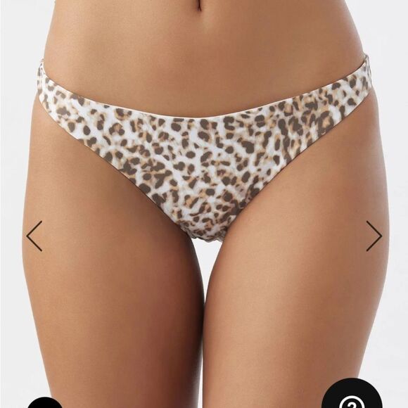 O’NEILL WOMEN’S BIKINI BOTTOM LEO FLAMENCO WITH HI-LEG DESIGN SIZE SMALL NWT - Picture 2 of 9